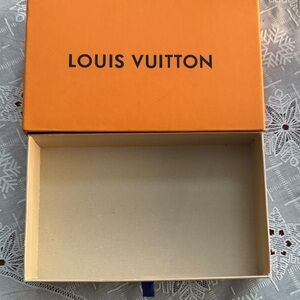Louis Vuitton Orange & Cream Box 8.5”x5.5”x2”